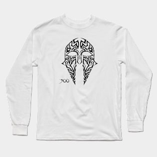 Spartan warrior helmet Long Sleeve T-Shirt